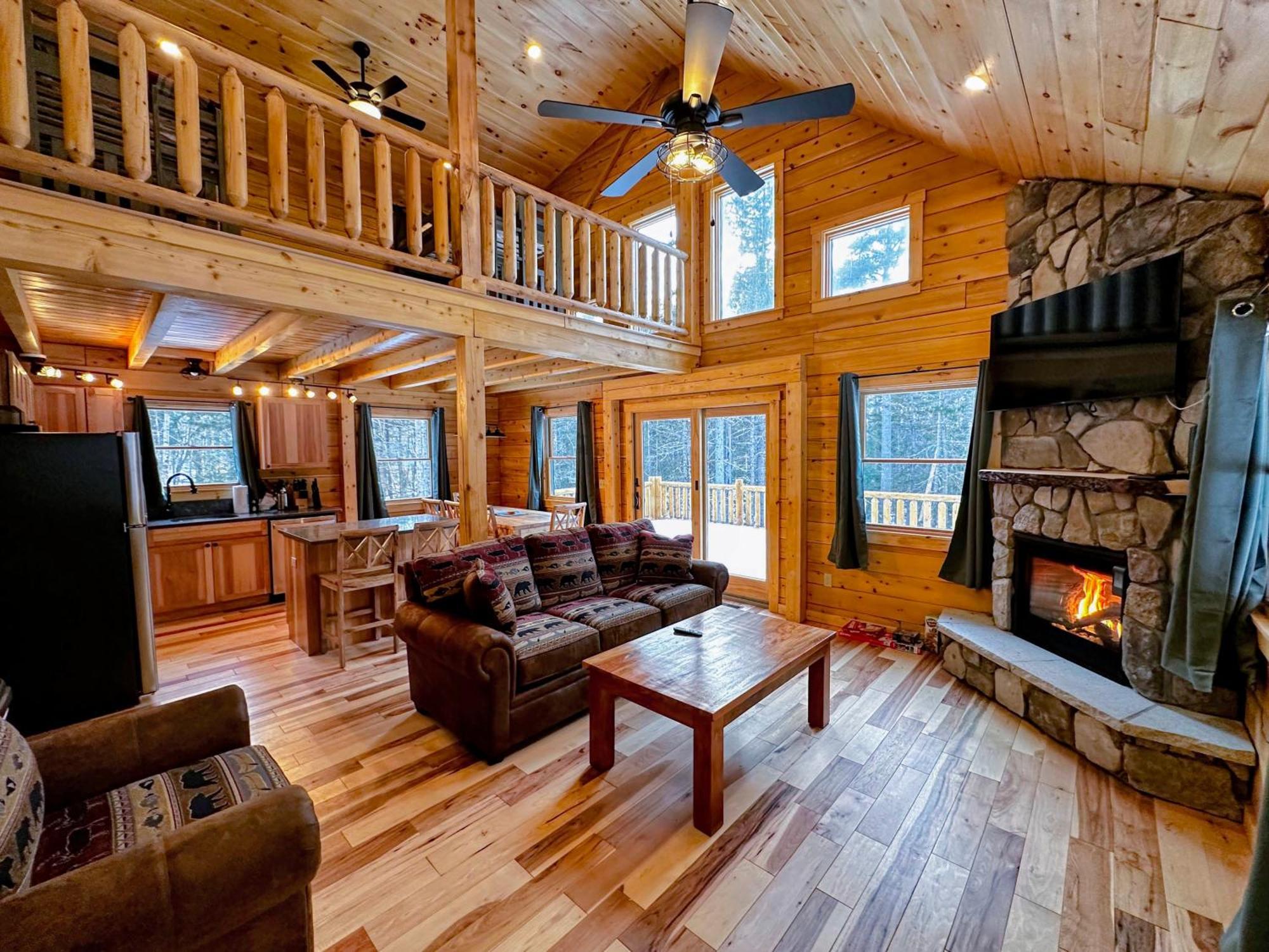 65Pt New Log Cabin In Private Setting. Hot Tub. Gym/Pool Access! Villa Twin Mountain Exterior photo